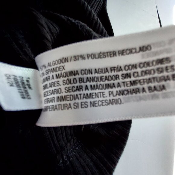 Black Ribbed Button-Front Tank Top By A New Day XLRibbed texture for added style - Picture 7 of 8